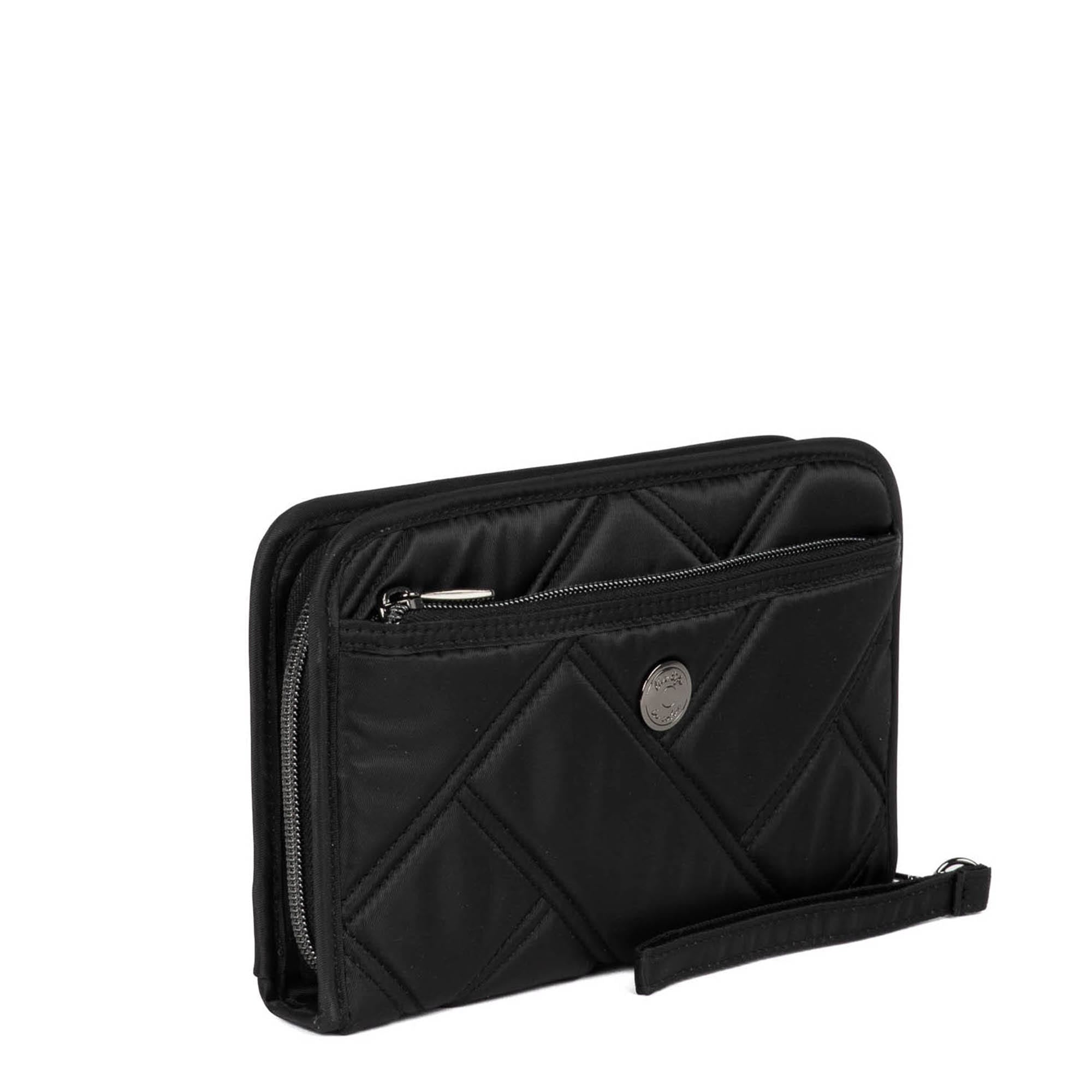 Zeppelin 2 RFID Wristlet Wallet - BLACK - Zeppelin_Black_03